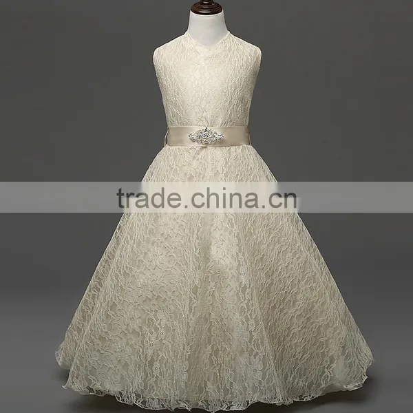 New Flower Girl Princess Dress Kid Party Pageant Wedding Dress photo-2