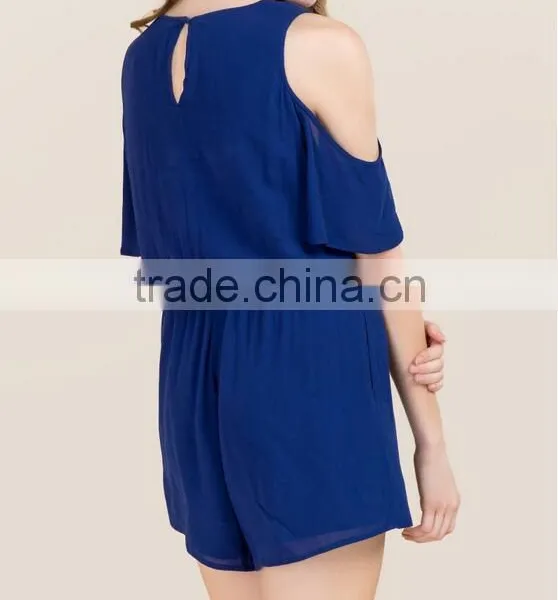 Sexy Plus Size Embroidered Club Rompers for Women photo-4