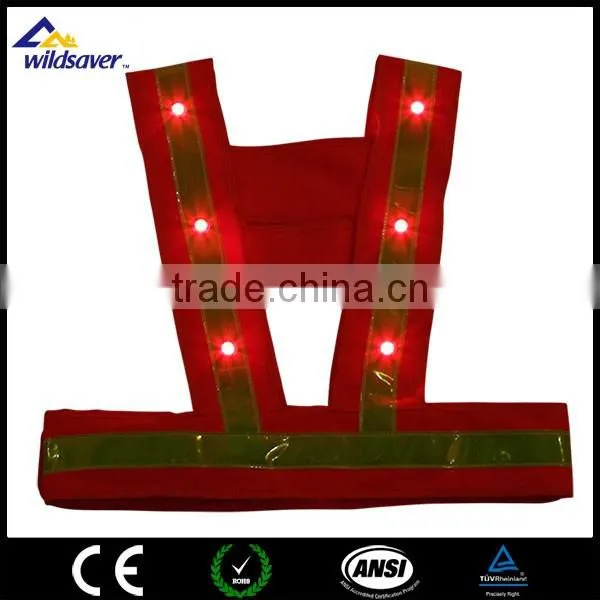 High Visibility Reflective School LED Child Safety Vest photo-5