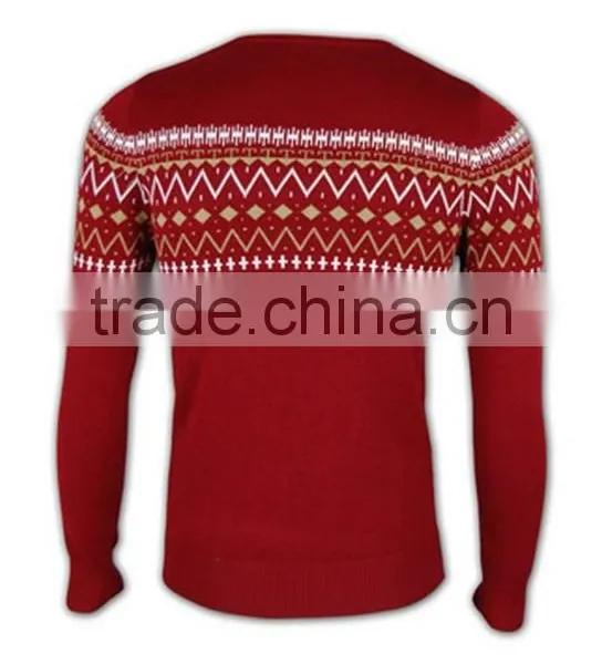 ISO9001/BSCI Manufature Custom Popular Christmas Knitted Pullover Sweater photo-4