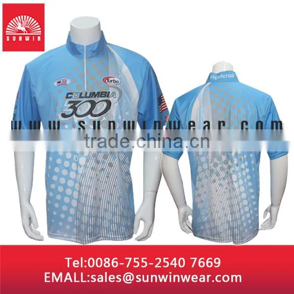 Custom Factory Price Mens 100% Polyester Tripe Polo Shirt photo-3
