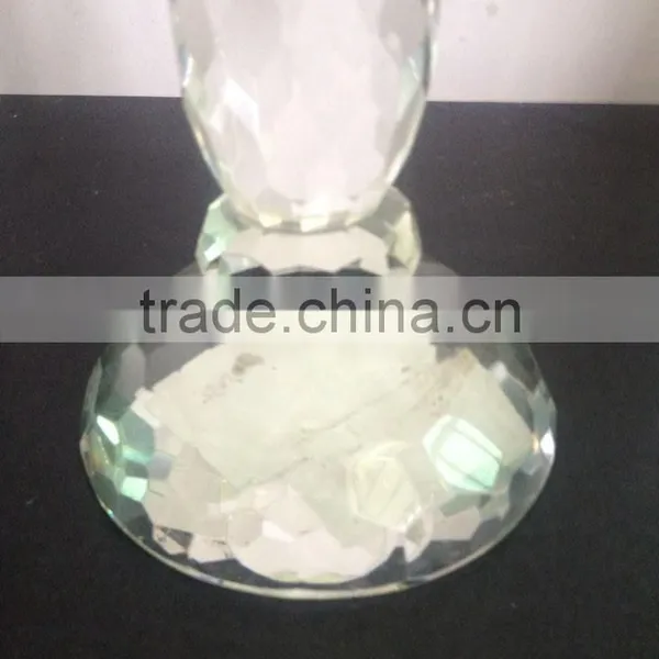 Wholesale Cheap Tall Crystal Glass Candelabra Crystal Candle Holder for Centerpieces Wedding photo-6