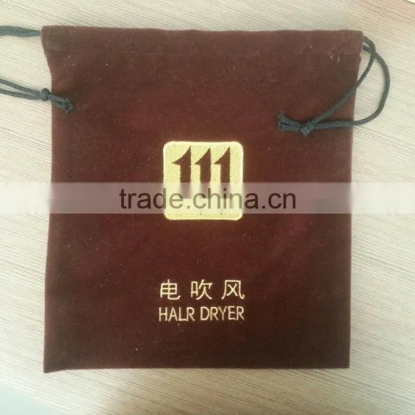 Factory Directly Embroidery Hair Dryer Bag,hair Dryer Backpack