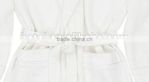 Manufacture 100% Cotton Plus Size Quilted Waffle Bathrobe photo-3