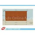 SGS Customized MDF Cash Counter For Shop Payment / 2290mm * 6950mm * 1000mm