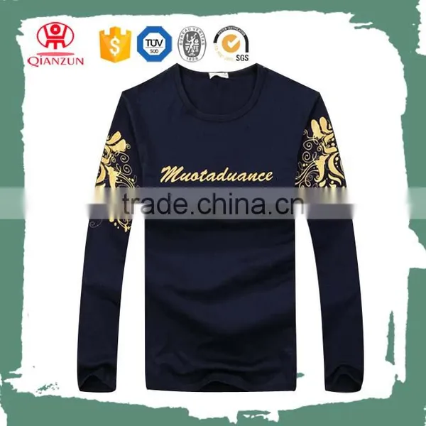 Custom Cotton Long New Model Printing T-shirt photo-6