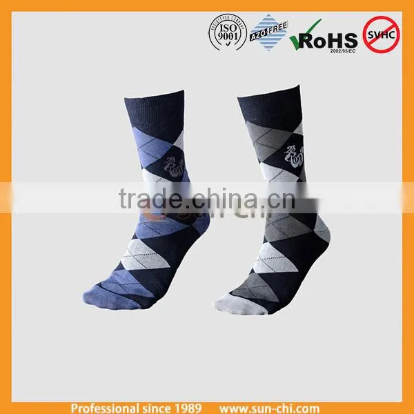 Argyle Sport Socks, Military Green Cotton Army Socks, Tube Cartoon Socks photo-2