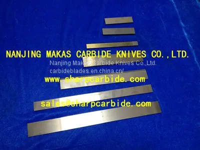 Tungsten Solid Carbide Strips / Solid Carbide Plates / Cemented Carbide Bars / Sintered Carbide Strips