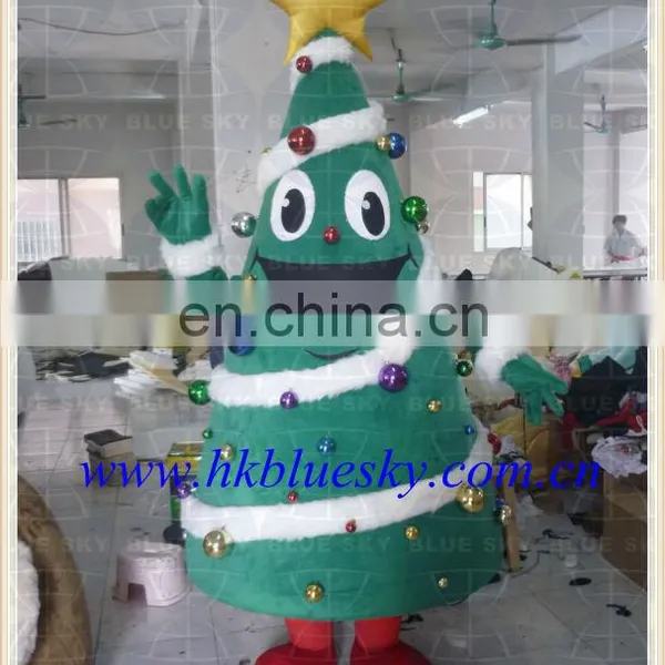 Top Sale Christmas Tree Mascot Costumes