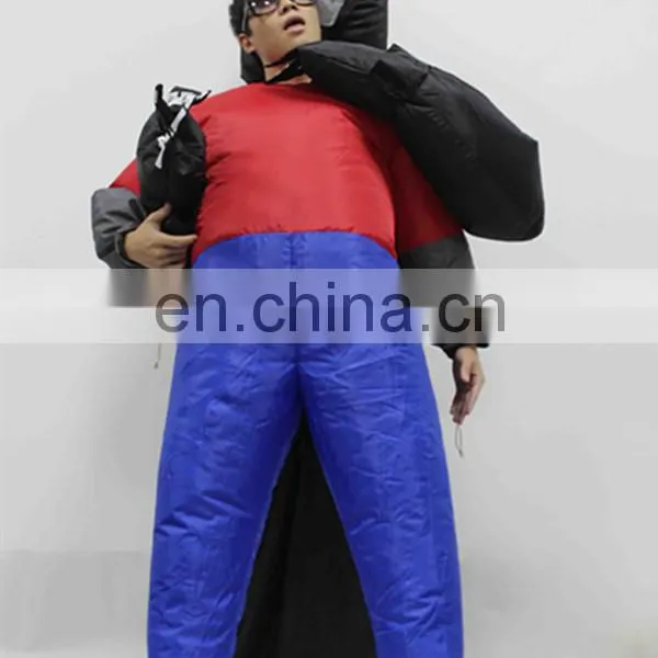 HI CE Best Selling Amazing Inflatable Ghost Costumes for Men Halloween Party Costume for Sale photo-2