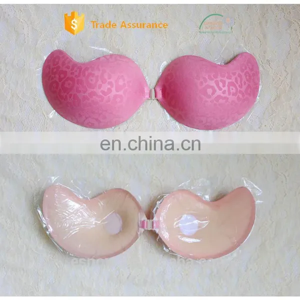ES6613 China Wholesale Breathable Sexy Push up Self Adhesive Invisible Bra for Lady photo-2