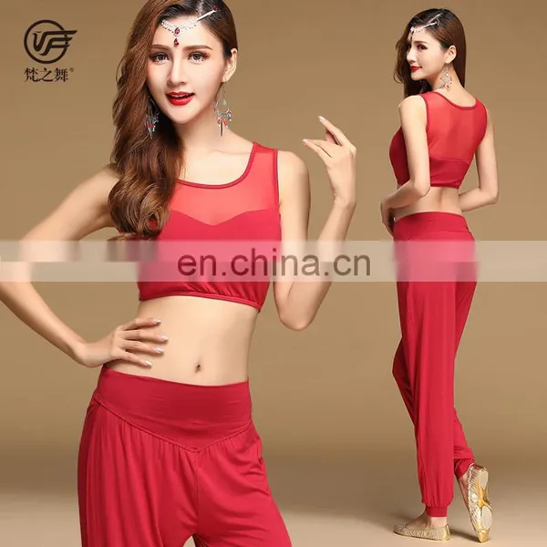 T-5163 Soft material modal casual belly dance training costumes