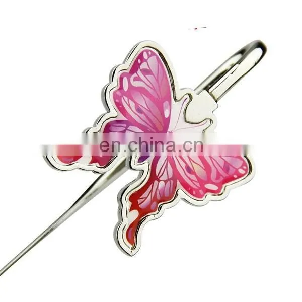 Stainless Steel Enamel Butterfly Bookmark photo-3