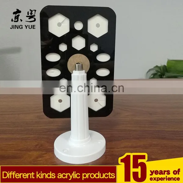 Factory Custom Hot Selling PMMA Makeup Brush Display Plexiglass Makeup Brush Display Stand Acrylic Makeup Brush Holder photo-4
