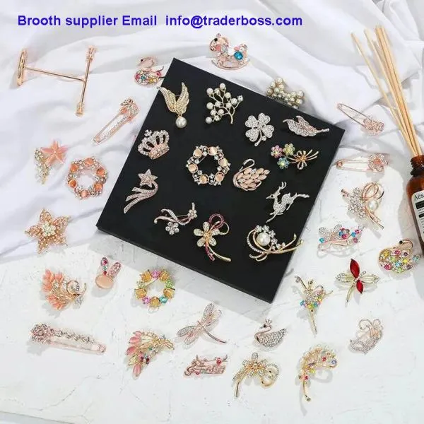 Reliable China Best Brooch Supplier, Flower Series, Insect Series Joyce M.G Group Company Limited photo-5