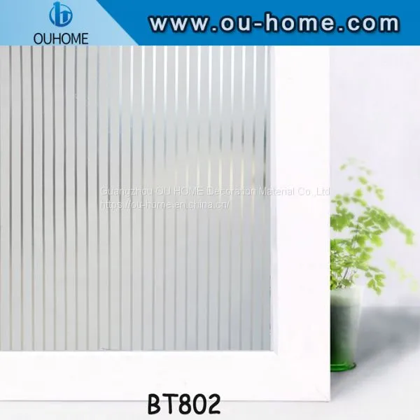OUHOME Household PVC Self-adhesive Decorative Stained Frosted Glass Window Film photo-4