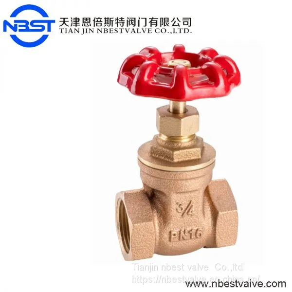 Low Pressure NPT 1/2 Inch Brass Steam Gate Valve photo-2