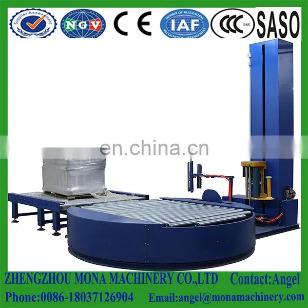 Automatic Pre-stretch Pallet Stretch Wrapping Machine With CE photo-5