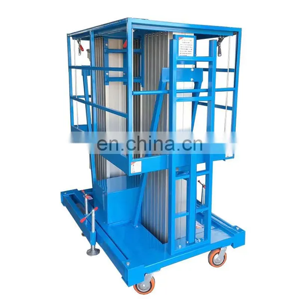 7LSJLII Shandong SevenLift Aluminum Adjustable Manually Lift Platform China