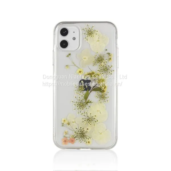 Real Flower Phone Case Epoxy Phone Case Epoxy Sticker IMD Phone Case Mobile Case Mobile Cover photo-5