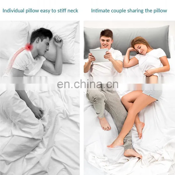 High Quality Sensitivities Cozy Soft Seamless Sleeping Silver Silk Hair Body Pillowcase For Women photo-6