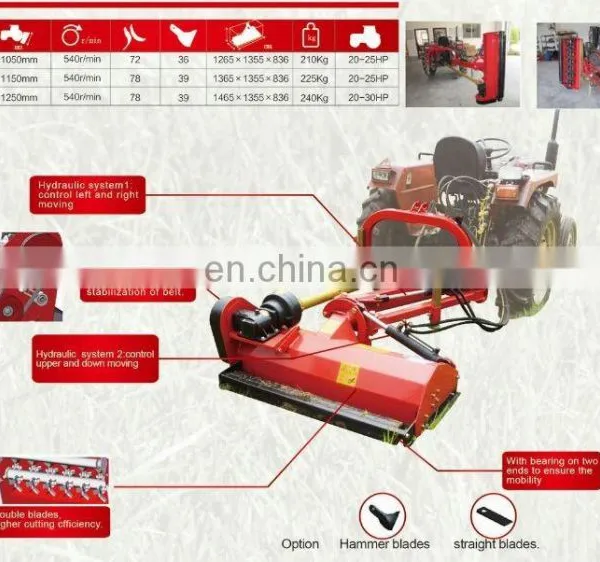 Tractor PTO Side Mower for Compact Tractor photo-3