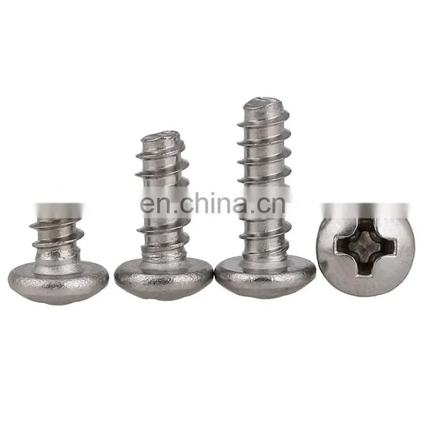 Stainless Steel Plastic PT Screws Self Tapping Thread Forming Cutting Screw photo-4