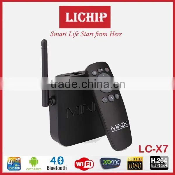Smart Wifi Android 4.2 Bluetooth 4.0 RK3188 1080P LC- X7 TV Box photo-2