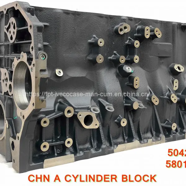 FPT CASE IVECO (F2CFE614A) Cursor9 CYLINDER BLOCK 504292416 5801940452 photo-3