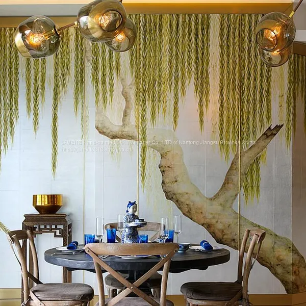 Chinoiserie Style Wallpaper photo-3
