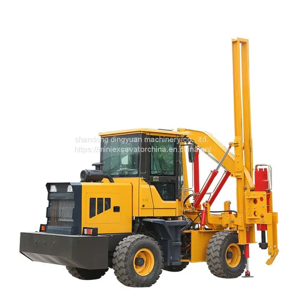 FACTORY SALE HIGH WAY ROADGUARD PILE DRIVER 920B WHEEL PILE DRIVER FOR SALE photo-5