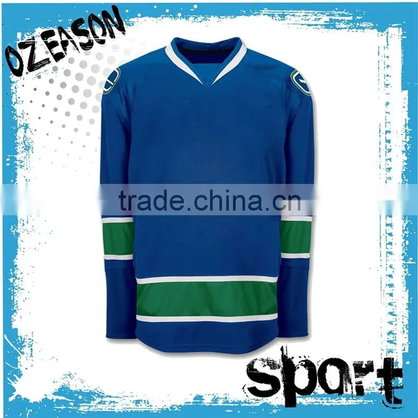 Hot Sale Plain Ice Hockey Jersey Wholesale Price photo-3