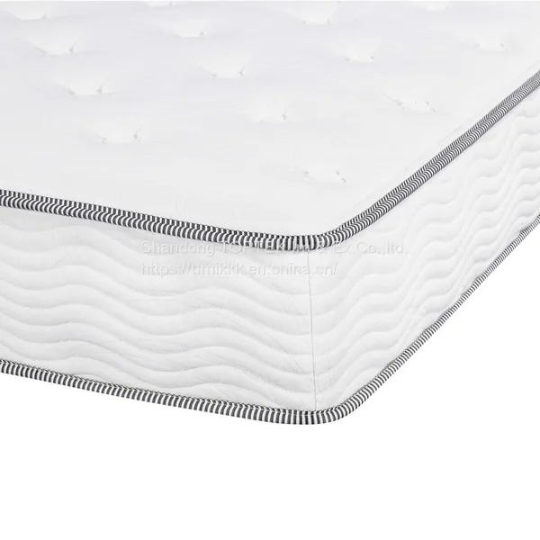 Spring Mattress Waterproof Medium Soft Bedroom Furniture Fabric Mattress photo-3