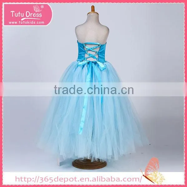 Elegant Halter Top Girls' Dress Waist Girls' Dress photo-2