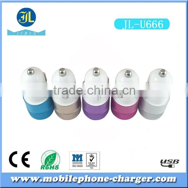 Smart Devices and Car Accessories 2 Usb Phone Charger With Data Cable Mobile Power Supply photo-2
