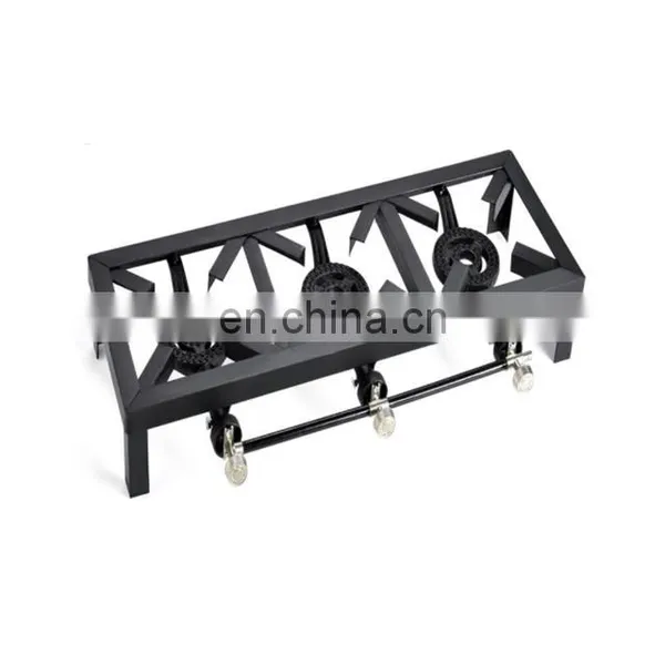 Portable Outdoor Camping Cooking Double Burner Gas Stove photo-3