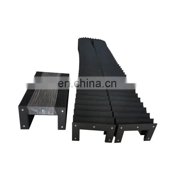 High Quality Hoisting Platform Eolian CNC Machine Bellows Cover Plastic Accordion Protective Telescopic Cover photo-5