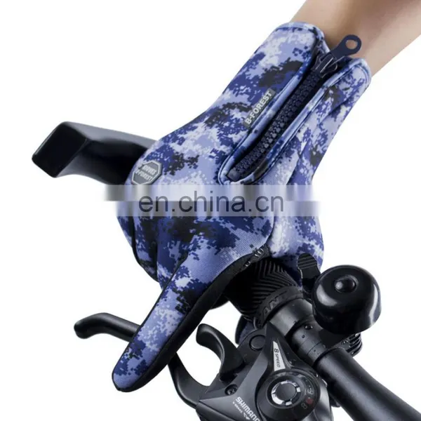 Outdoor Sports Skating Cycle Motorcycle Cycling Touch Screen Windproof Waterproof Gloves photo-5