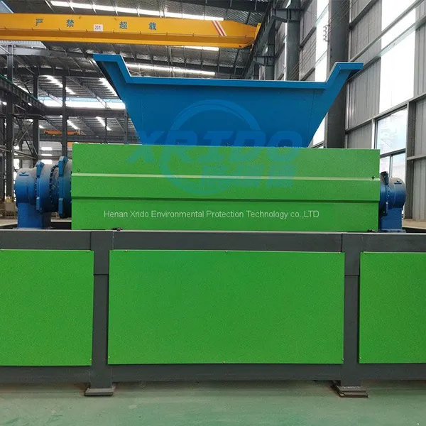 High Quality and Best Price Waste Plastic Bottle PE PP PVC Double Shaft Shredder photo-3