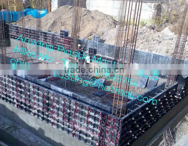 Plastic Building Template Plastic Formwork Plastic Composite Template Reusable Plastic Formwork photo-4