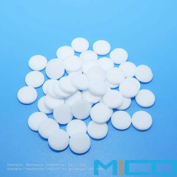 Customized Quartz Glass Frits Porous Glass Filter Plate Disc Quartz Sintered Filters High Purity Silica photo-2