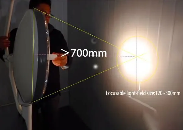 Hospital Single Dome LED Operating Shadowless Light 500 Lamp photo-2