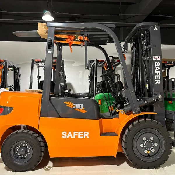 Material Handling Forklift 2 Tons Safer Hydraulic Diesel Forklift CPCD20 With Automatic Transmission CE Approved 2 Tons Lift Truck photo-3