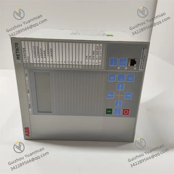 ABB RET670 1MRK002816-AC Digital Transformer Protection Intelligent Electronic Device