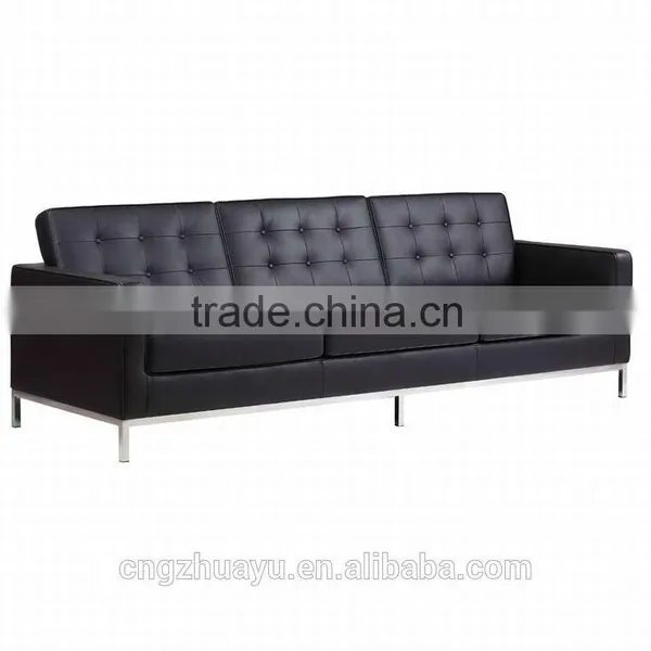 Leather Sofa Living Room Furniture photo-2