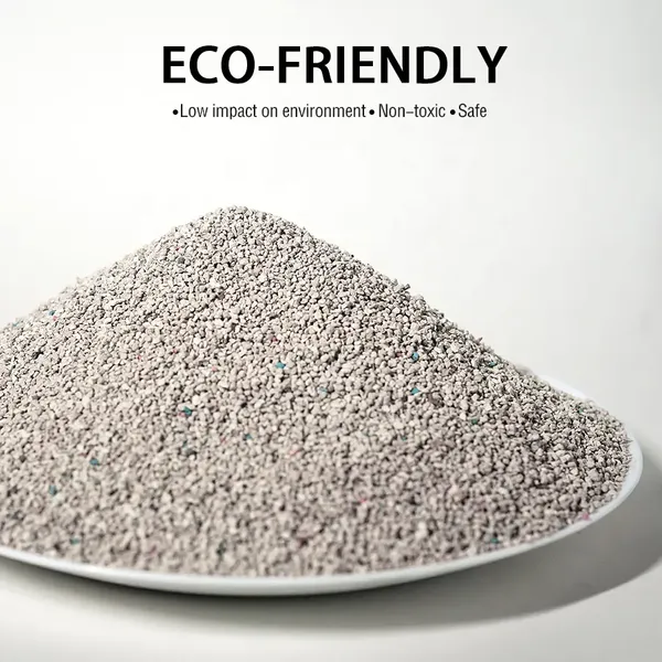 Broken/crushed Bentonite Cat Litter