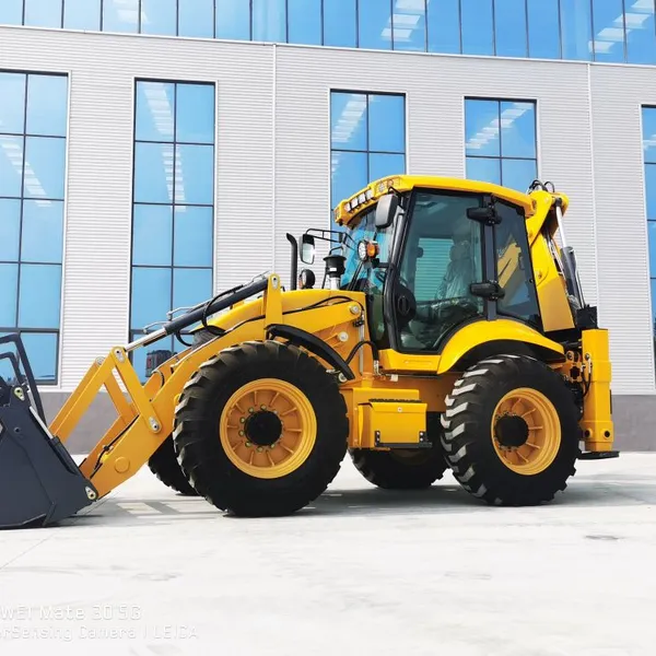 CHEAPER CHINA FOUR WHEEL STEERING HZM799F BACKHOE LOADERS 2.5TON BACKHOE LOADERS WITH FAMOUS TRANSMISSION SYSTEM photo-4