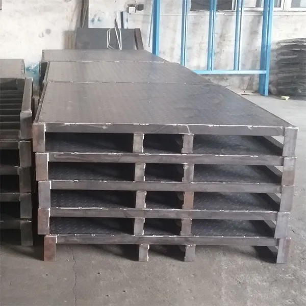 Custom Galvanized Steel Pallet for Warehouse and Storage Solutions