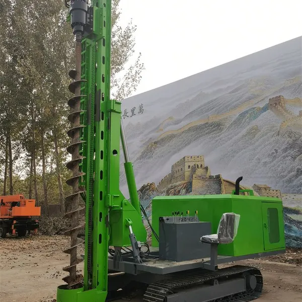 Solar PV Pile Driver Photovoltaic Drilling Rig For Solar Farm photo-5