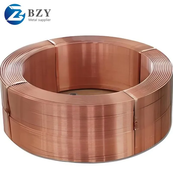 ASTM C10200 C11000 C12000 Purple Copper Tube Pipes for Air Conditioning Copper Tube photo-3